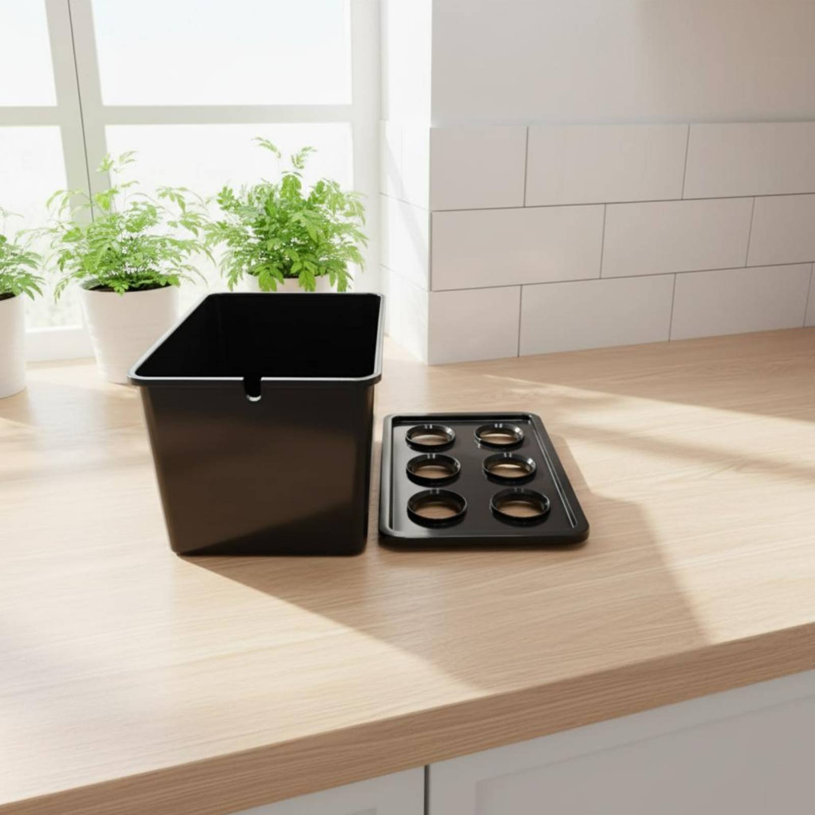 Indoor Garden Kit - Hydroponische Pflanzbox Sonnenlichtfreundliche Hydroponische Anzuchtbox Samenkapsel-Set