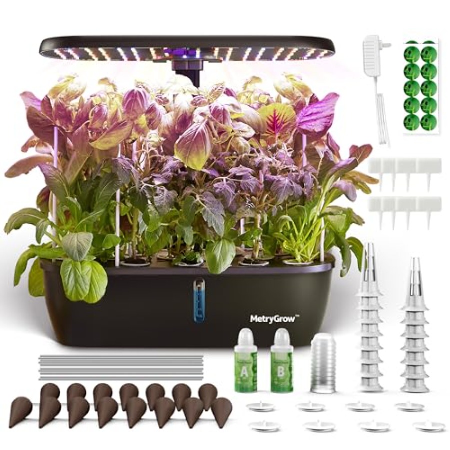 Hydroponic Grow Pod - MG-15 Hydroponisches Anzuchtsystem-Set Intelligenter Indoor-Garten mit