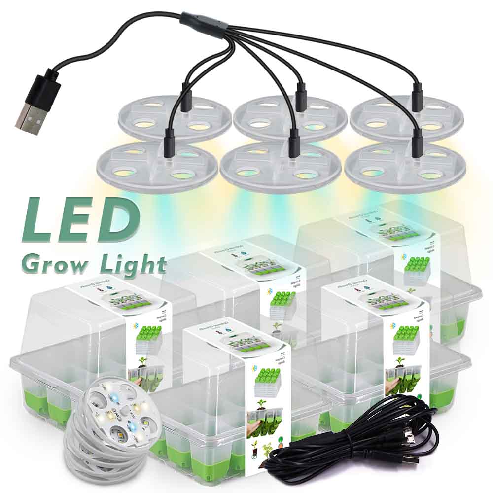 Indoor Garden Kit - LED wachsen Licht Sämling Starter Tray
