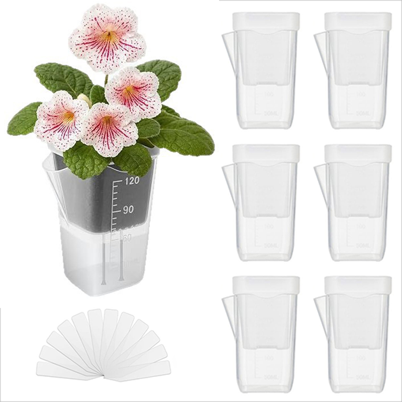 Hydroponic Grow Pod - 16/32er-Pack Selbstbewässernde Pflanzgefäße – Transparente Hydroponik-Töpfe