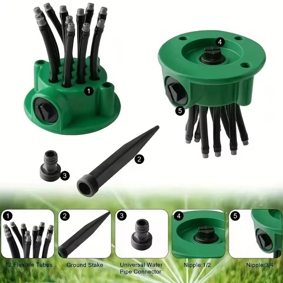 360 °   Automatischer Rotieren – Automatic Watering Bewertung und Preis