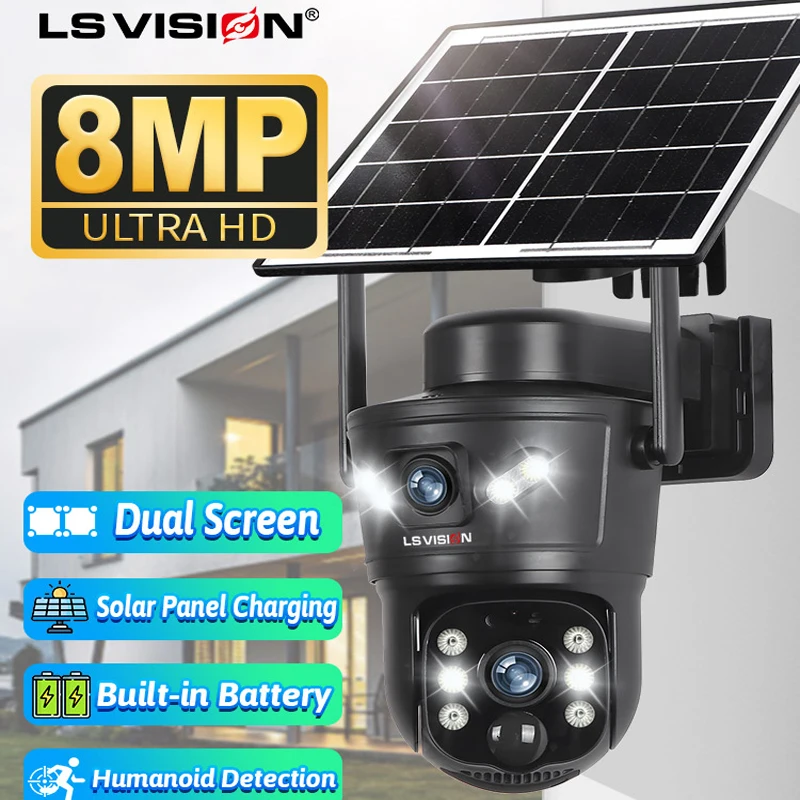 LS VISION 8MP 4G Solarkamera D – Garden Camera Bewertung und Preis