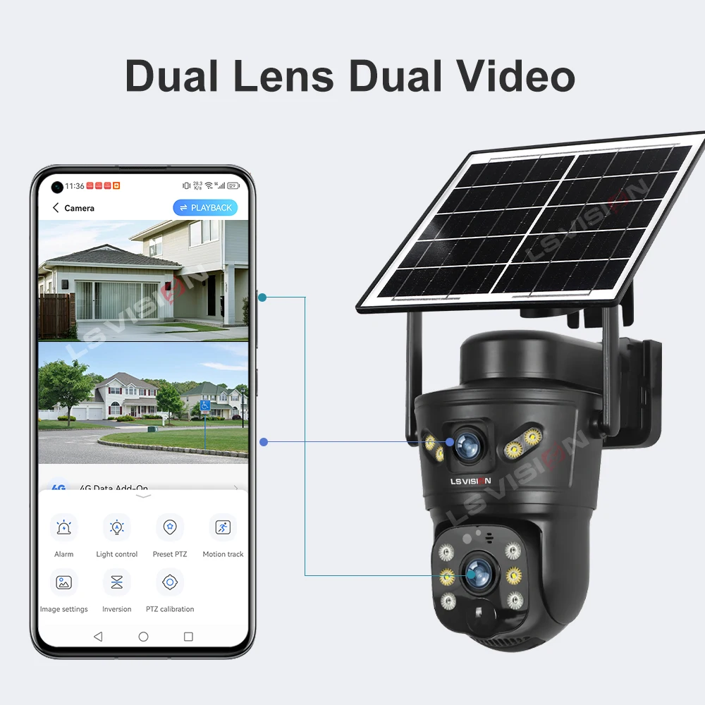 LS VISION 8MP 4G Solarkamera D – Garden Camera Bewertung und Preis
