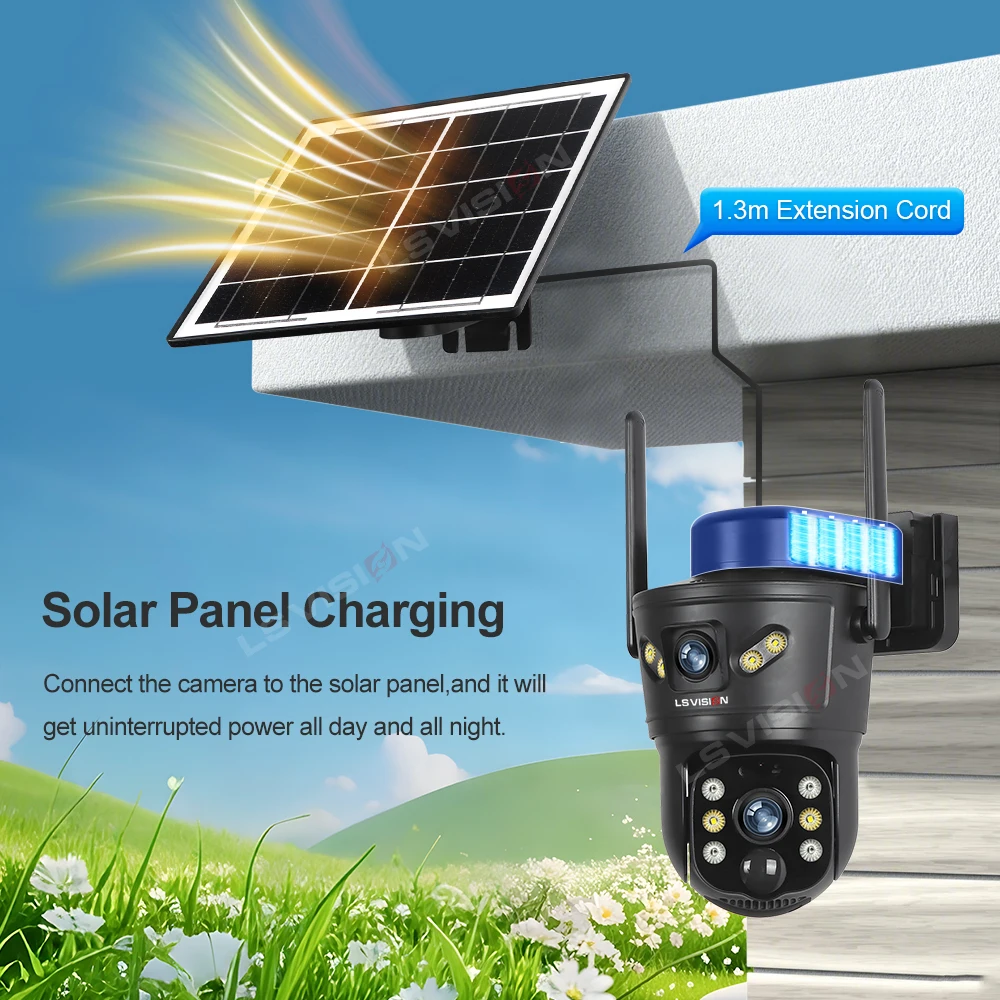 LS VISION 8MP 4G Solarkamera D – Garden Camera Bewertung und Preis