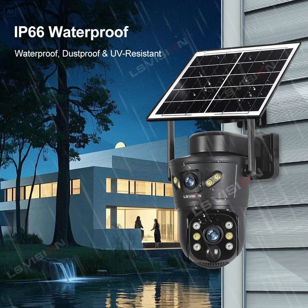 LS VISION 8MP 4G Solarkamera D – Garden Camera Bewertung und Preis