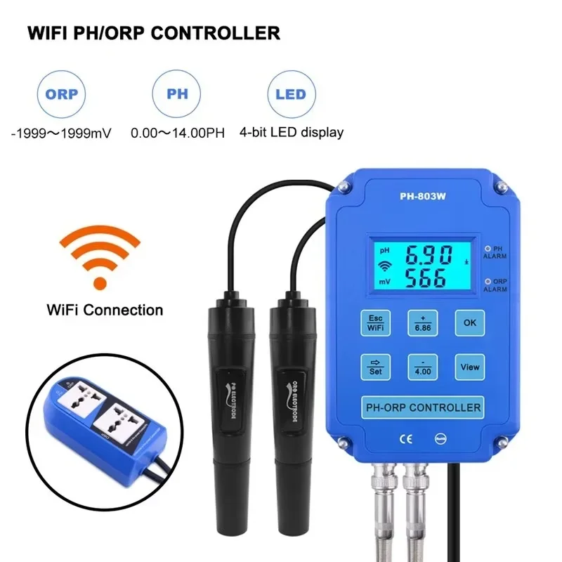 PH-803 Digitaler 2&1 PH ORP Re – Plant Monitor Bewertung und Preis