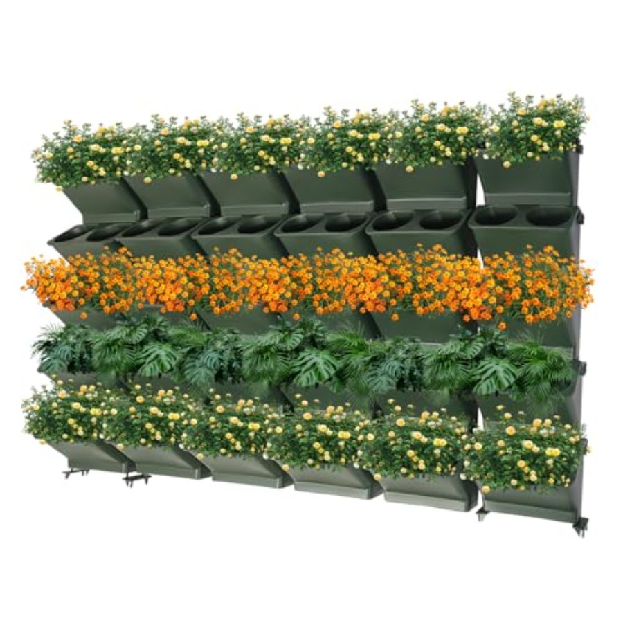 Vertikaler Wandpflanzkasten fü – Self Watering Planter Bewertung und Preis