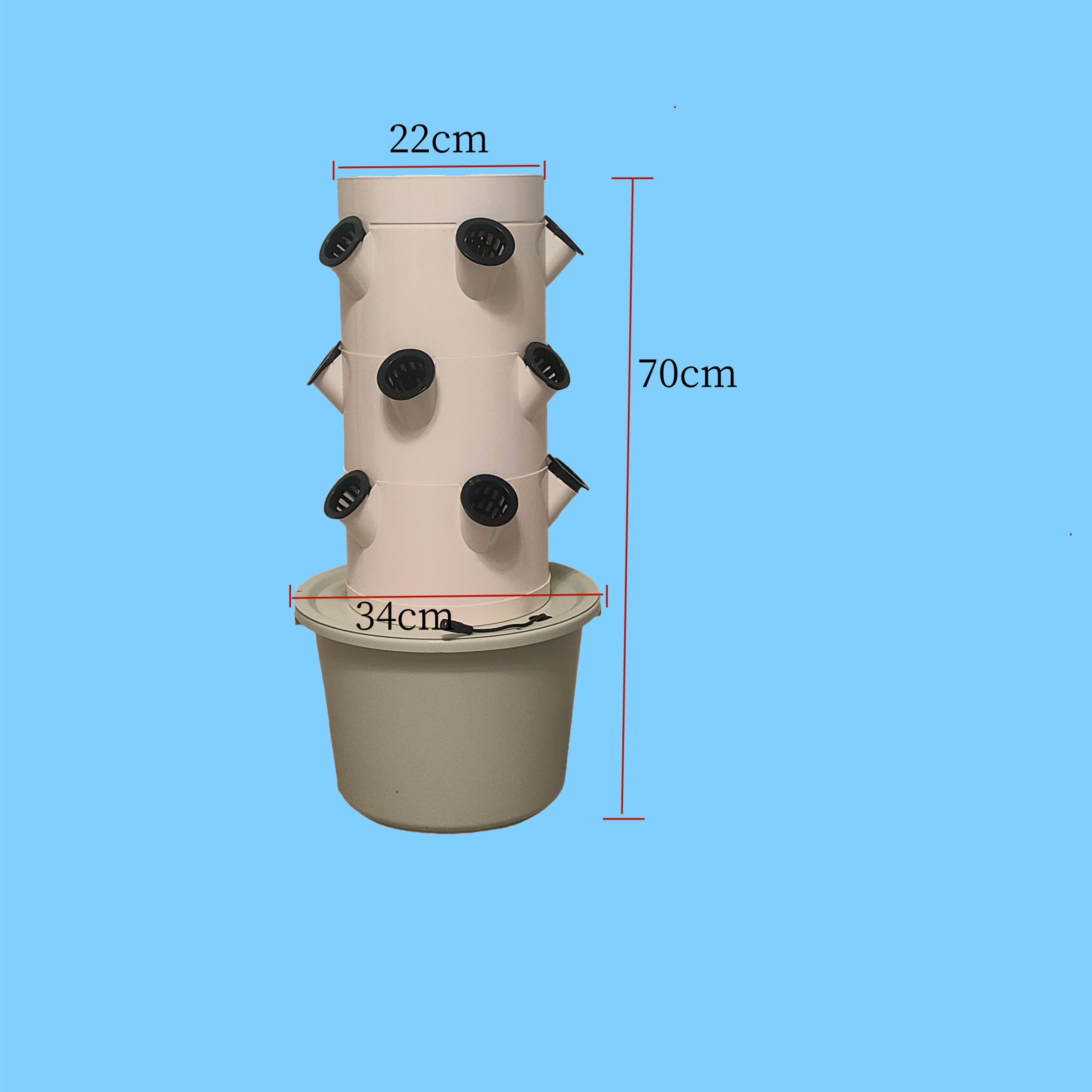 Vertikales Hydroponisches Anba – Indoor Garden Kit Bewertung und Preis